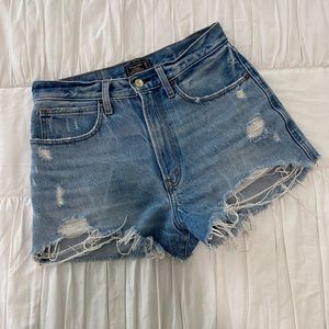 Abercrombie High Rise Mom Shorts